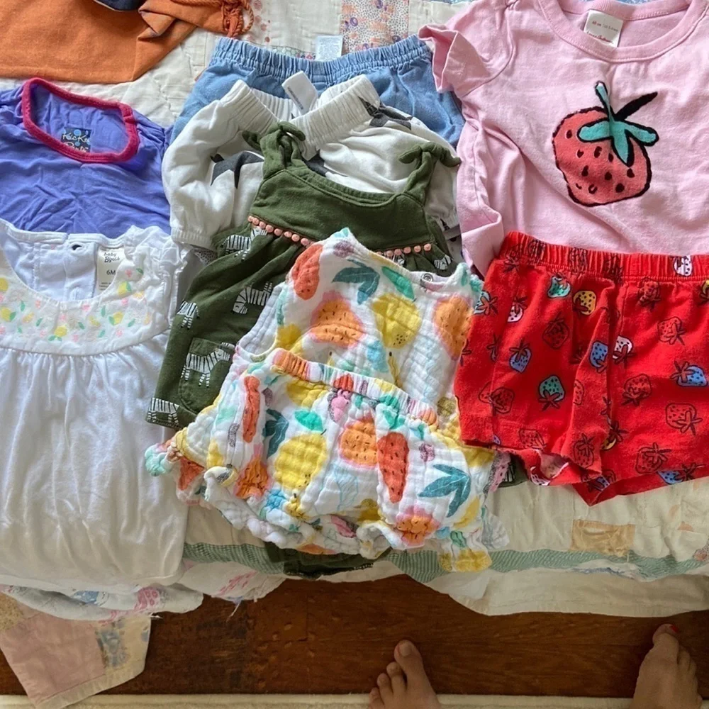 0-6 month baby summer bundle